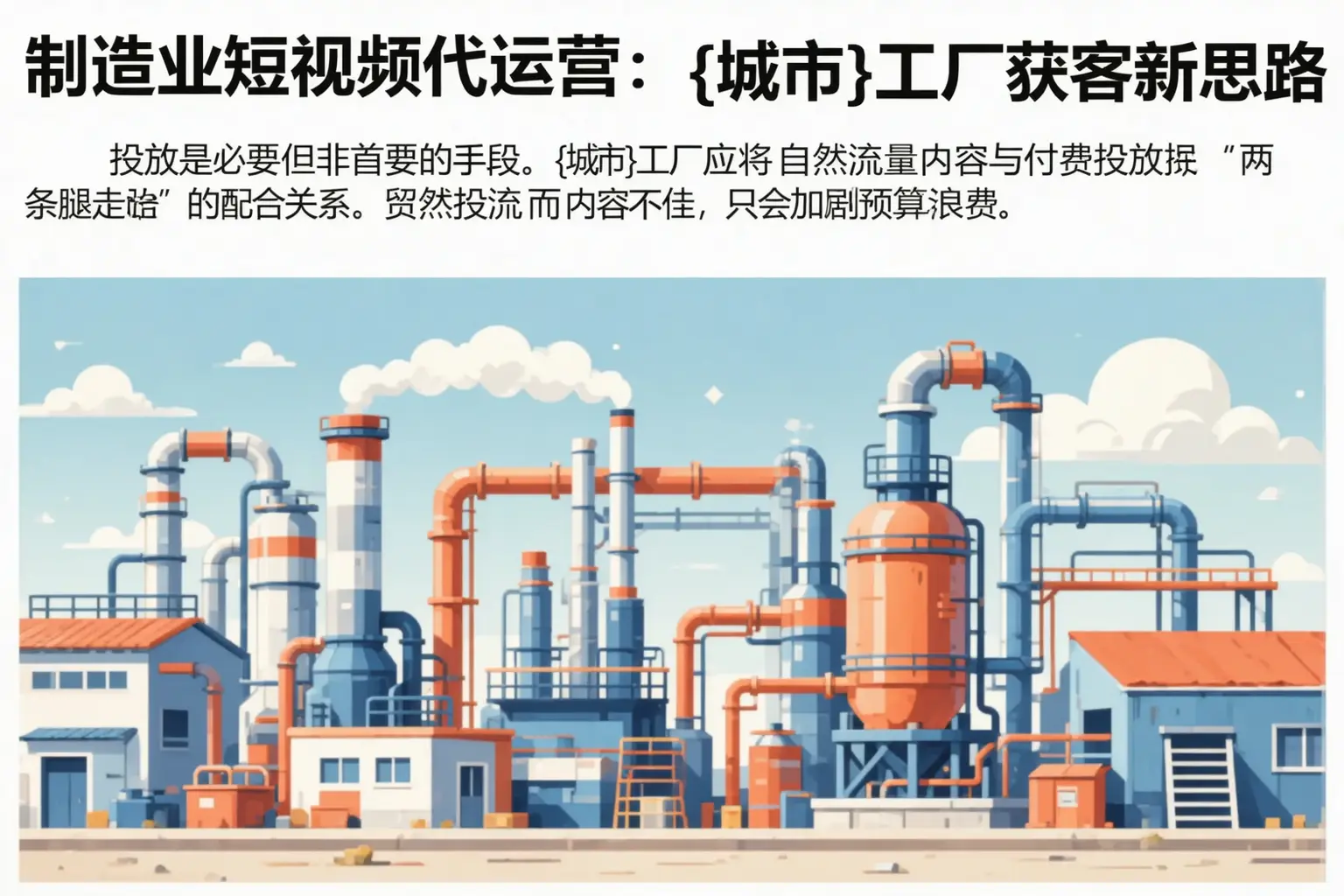 制造业短视频代运营:宁都工厂获客新思路